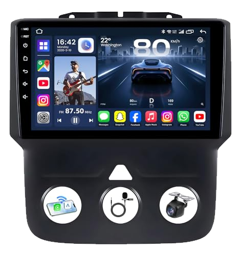 4GB RAM+64GB ROM Car Radio for Dodge Ram 1500 2500 2013-2018