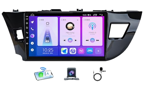 Car Radio for Toyota Corolla 2014-2016: Upgrade Android 13 Head Unit